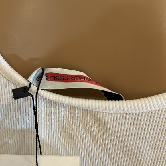 CHRISTOPHER ESBER PLUNGE NECKLINE POLAR ORBIT DRESS - Picture 11 of 13